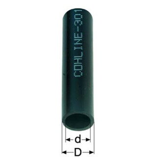 Polyamidrohr schwarz  innen 12 mm