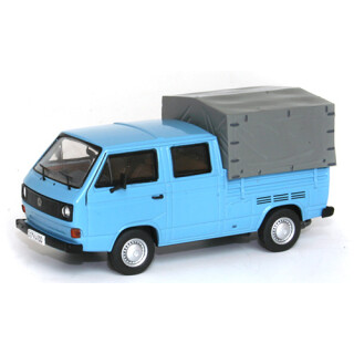 VW Bus T3 DOKA blau, 1:43
