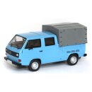 VW Bus T3 DOKA blau, 1:43