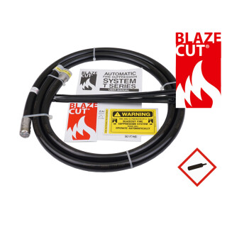 BLAZECUT Automatisches Feuerlöschsystem 2 m schwarz