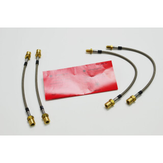 Satz Stahlflexbremsleitungen Pendelachse Scheibenbremse