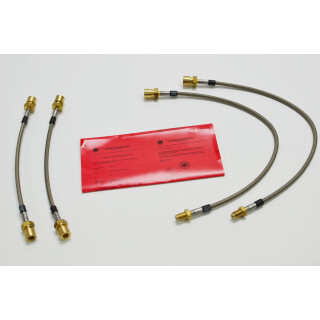 Satz Stahlflexbremsleitungen Trommelbremse bis 7/64