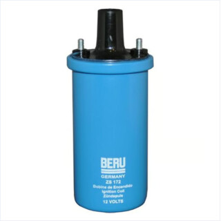 Hochleistungszündspule blau 12 Volt BERU