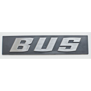 Schriftzug Bus