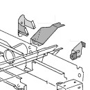 Aufnahme f&uuml;r Querlenker hinten innen rechts