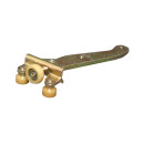 Rollenführung Schiebetür unten RECHTS langer Arm