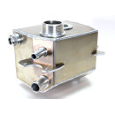 Ausgleichsbehälter Aluminium ab 5/83, Stutzen oben 17 mm, unten 25 mm Wasserstandsgeber ab 89 orig. VW