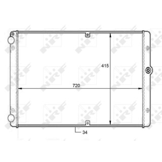 Kühler langer Vorderwagen PR: AC1