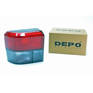 T4 Heckleuchte ohne Lampenträger links -rauchfarben-