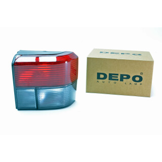 T4 Heckleuchte ohne Lampenträger rechts -rauchfarben-