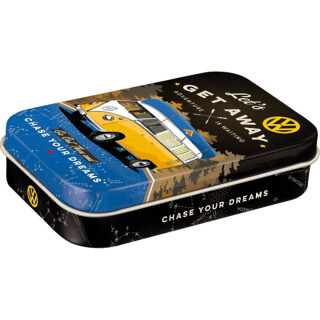 Pillendose Blech "Lets get away Nigth"