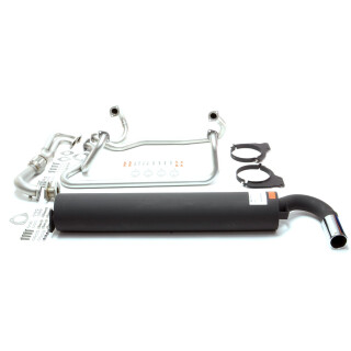 Abgasanlage EDELSTAHL 2WD mit Sportschalldämpfer