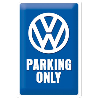 Blechschild "VW Parking Only"