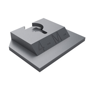 T4 Halterung M für Verkleidung Schiebetür