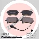 Bremsbelag SATZ hinten mit Warnkontakt