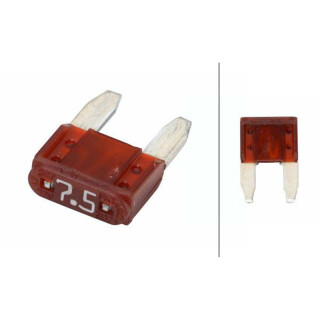 Flachsicherung MINI 7,5A braun