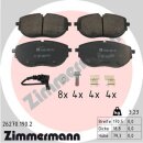 Bremsbelag SATZ mit Warnkontakt 2E4