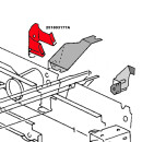 St&uuml;tze f&uuml;r Aufnahme Querlenker hinten innen