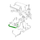 Dehnschlauch Servopumpe-Lenkgetriebe 5-Zylinder AAB