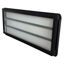 Lamellenfenster komplett mit Dichtungen (Verstellknopf...