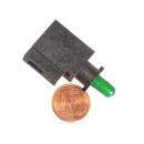 Lampentr&auml;ger mit Gl&uuml;hlampe GR&Uuml;N