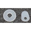 Satz Unterlagen Edelstahlgriff Kofferraumklappe 64-67 klar