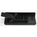 Fußraumausströmer links, schwarz komplett