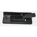 Fußraumausströmer rechts, schwarz komplett