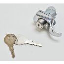 Schlo&szlig; f&uuml;r Motorklappe verchromt 8/64...