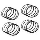 Satz Kolbenringe f&uuml;r 4 Kolben CJ 2,0l 94 mm