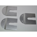 Satz (3 Stück) Türsicherungsbleche für DOKA