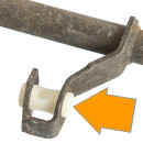 Lagerbolzen f&uuml;r Gaszug im Gest&auml;nge