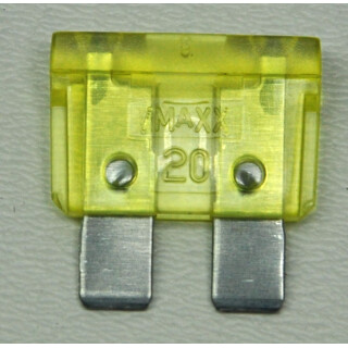 Flachsicherung 20A gelb