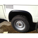 Satz Radlaufblenden (7 teilig) Kunststoff schwarz