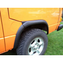 Satz Radlaufblenden (7 teilig) Kunststoff schwarz