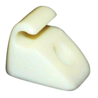 Halter Sonnenblende 4mm Rastzapfen wolkenweiss