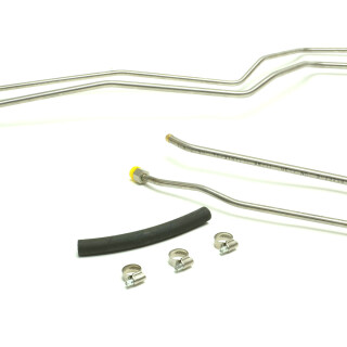 Servolenkungsrohre SATZ Edelstahl 2WD - D, TD