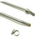 Servolenkungsrohre SATZ Edelstahl 2WD - D, TD