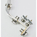 Halter (Satz) EDELSTAHL Kunststoffstoßstange hinten