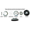 Keilriemenscheibe Wasserpumpe 40 mm Nabe