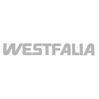 Schriftzug Westfalia silber