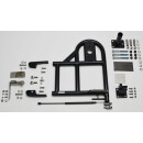 Reserveradträger links EDELSTAHL