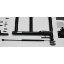 Reserveradträger links EDELSTAHL