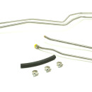 Servolenkungsrohre SATZ Edelstahl 2WD - WBX