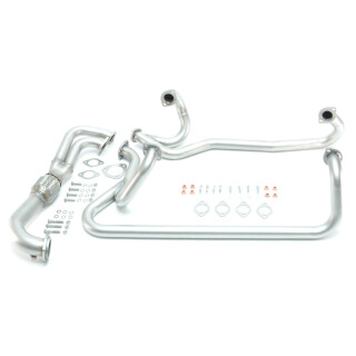 SATZ Abgasrohre Edelstahl 2 WD mit seitlichem Rohr