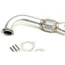 Abgasrohr seitlich Motor 1,9l - 2,1l  - EDELSTAHL