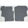 Gummimatten Fahrer- Beifahrerfußraum grau